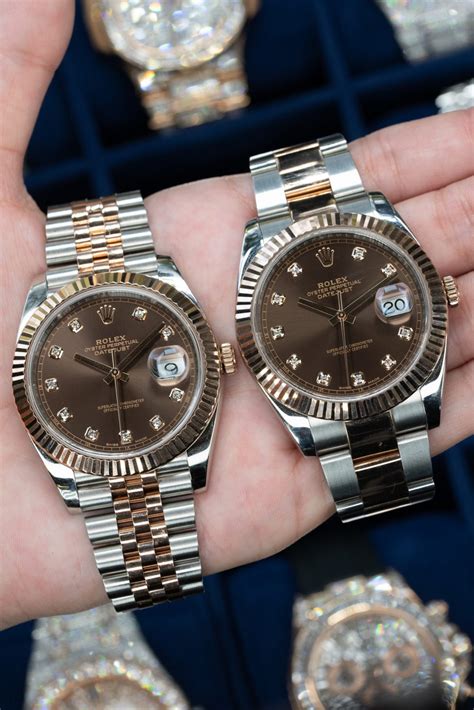 rolex datejust 41 jubilee vs oyster bracelet